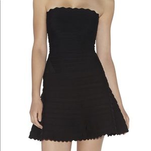 NWOT Herve Leger Phoebe Scalloped Dress
